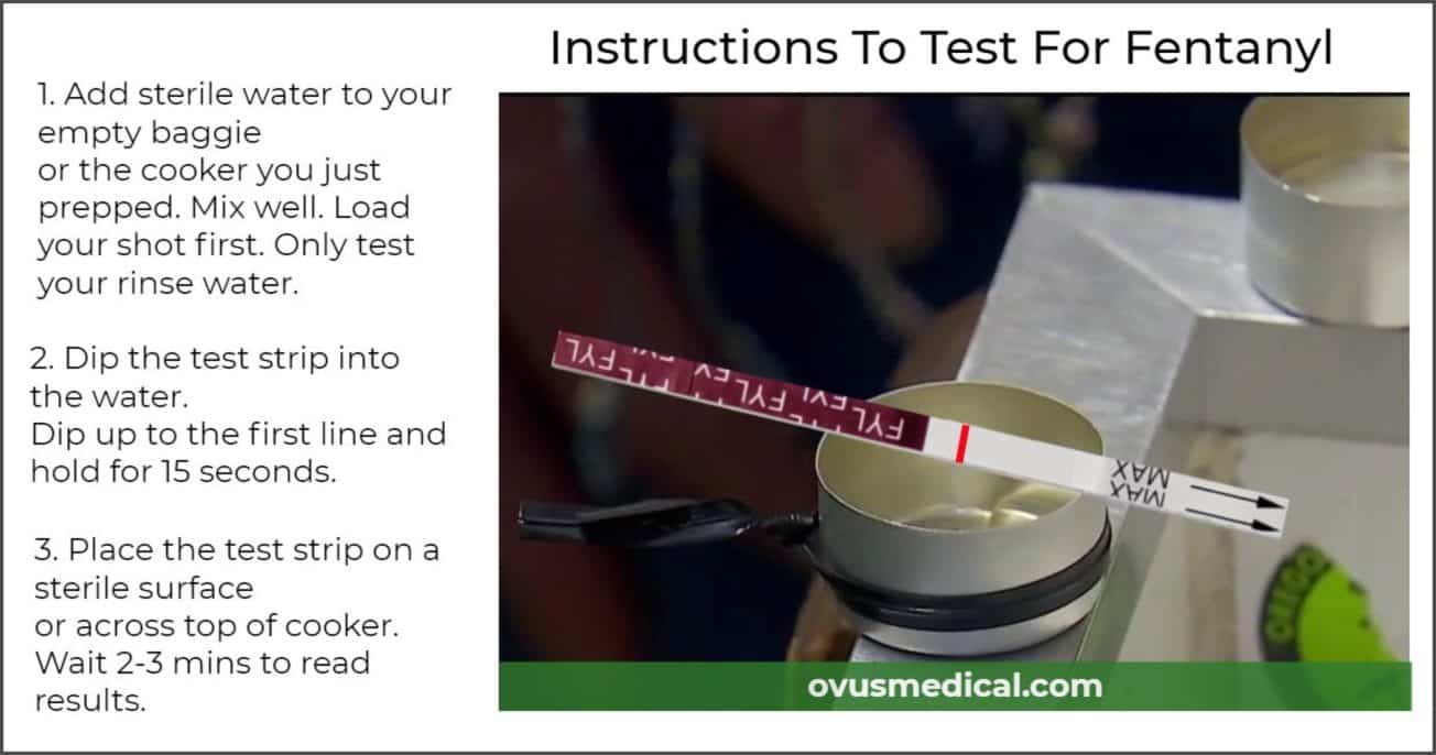 Ovus Medical Instructions To Test For Fentanyl 2 1